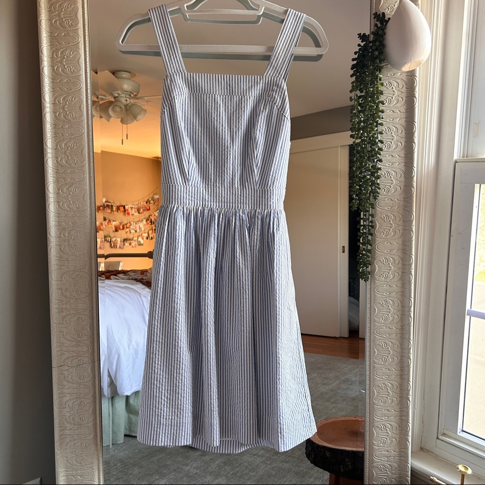J Crew Seersucker Dress